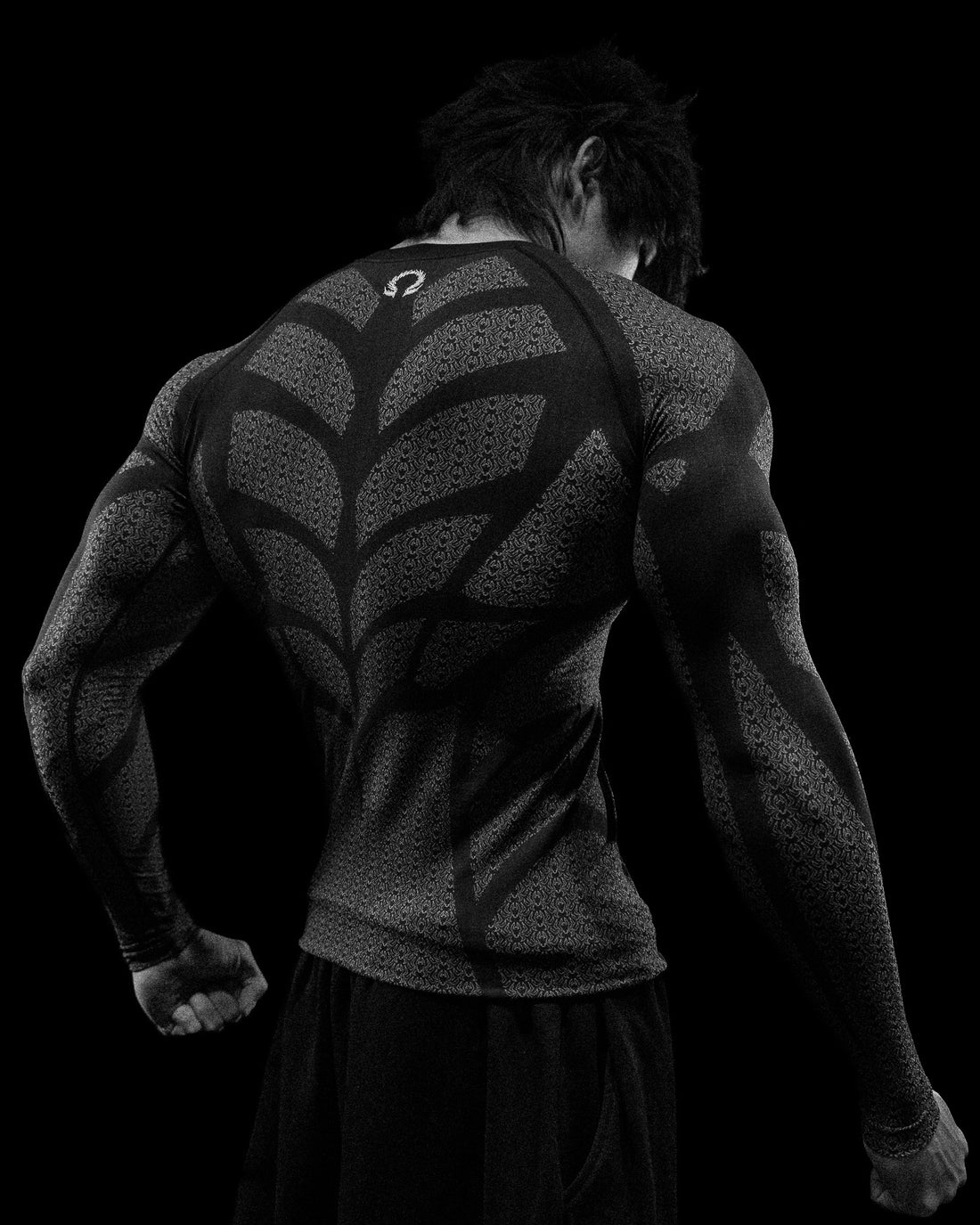 Doom Tech™ Spider-Corpse Longsleeve Compression [VOID BLACK]