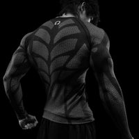 Doom Tech™ Spider-Corpse Longsleeve Compression [VOID BLACK]