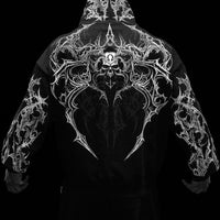 Deathwing Oversized Zip-up Hoodie [MIDNIGHT]