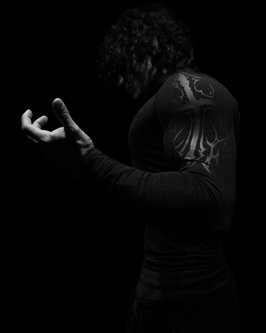 Void Tech™ Evangelion Quarter-Zip Compression [DARKNESS]