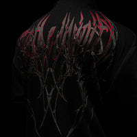 Venom Oversized Zip-up Hoodie [NIGHTMARE]