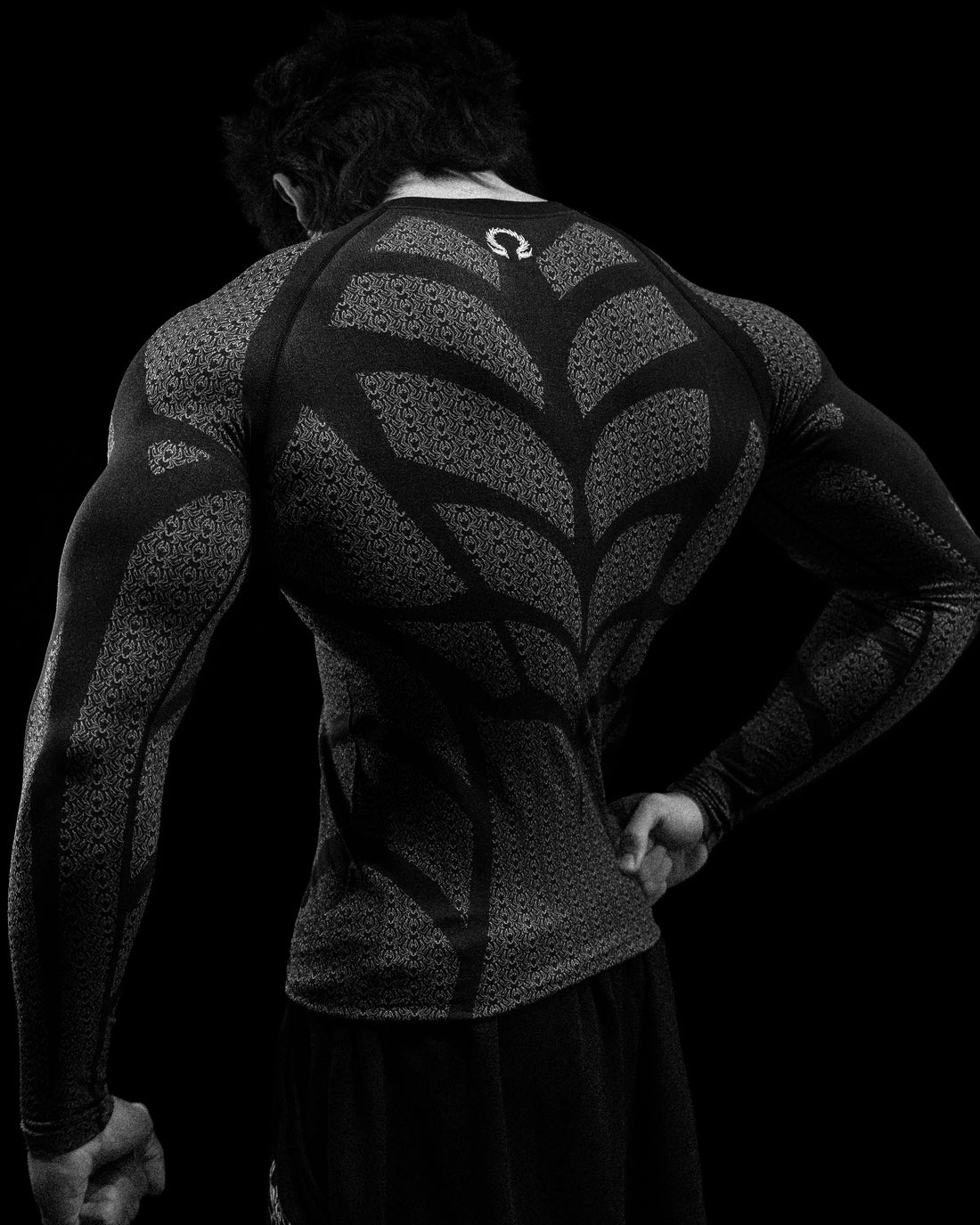 Doom Tech™ Spider-Corpse Longsleeve Compression [VOID BLACK]
