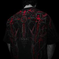 Heaven's Gate Oversized T-shirt [RAGE]