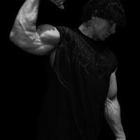 Dark Forge Oversized Cutoff Tee [DARKNESS]