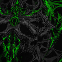 Immortality Oversized Zip-Up Hoodie [GLOW IN THE DARK]