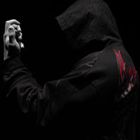 Venom Oversized Zip-up Hoodie [NIGHTMARE]