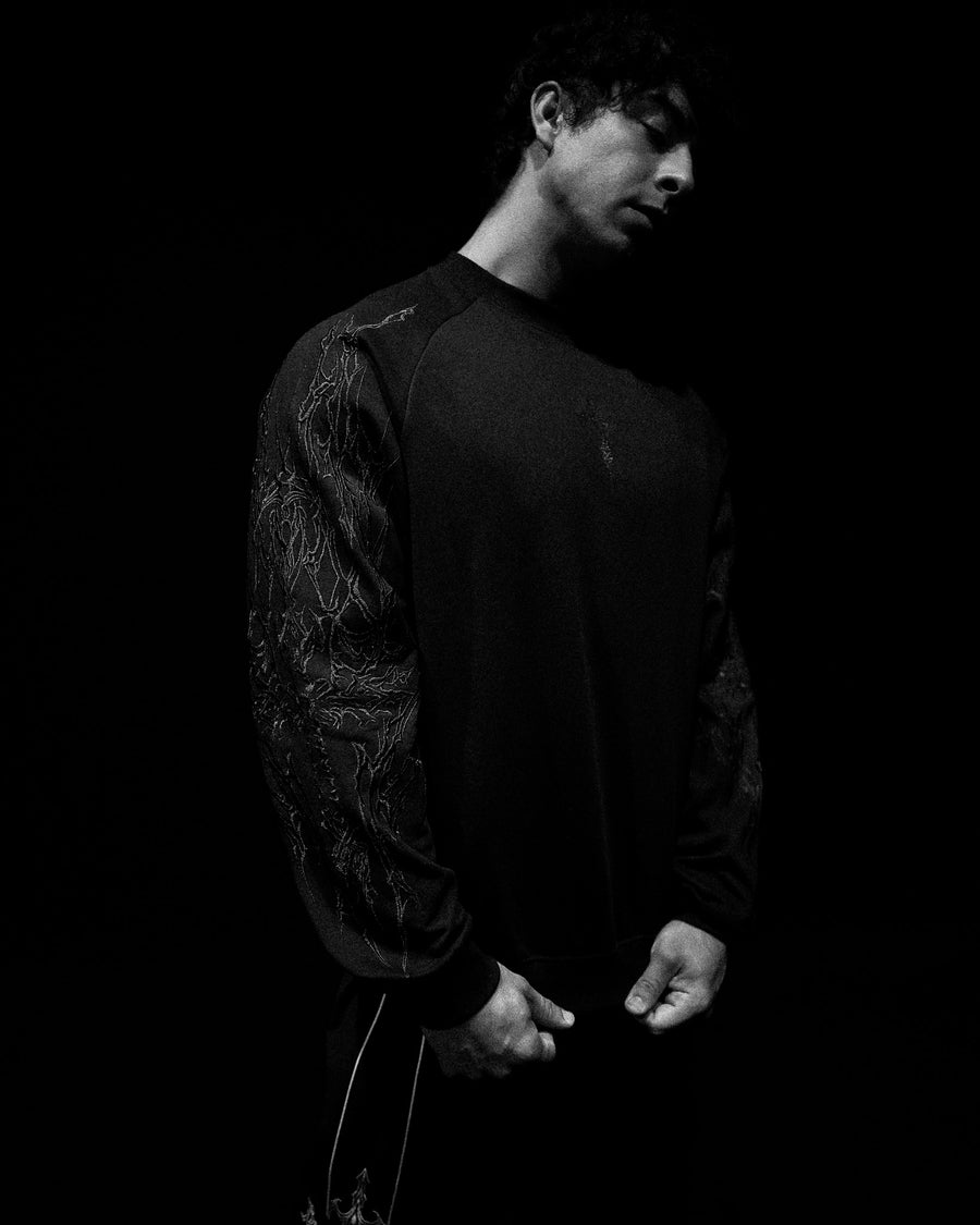 Archangel Oversized Premium Crewneck [DARKNESS]