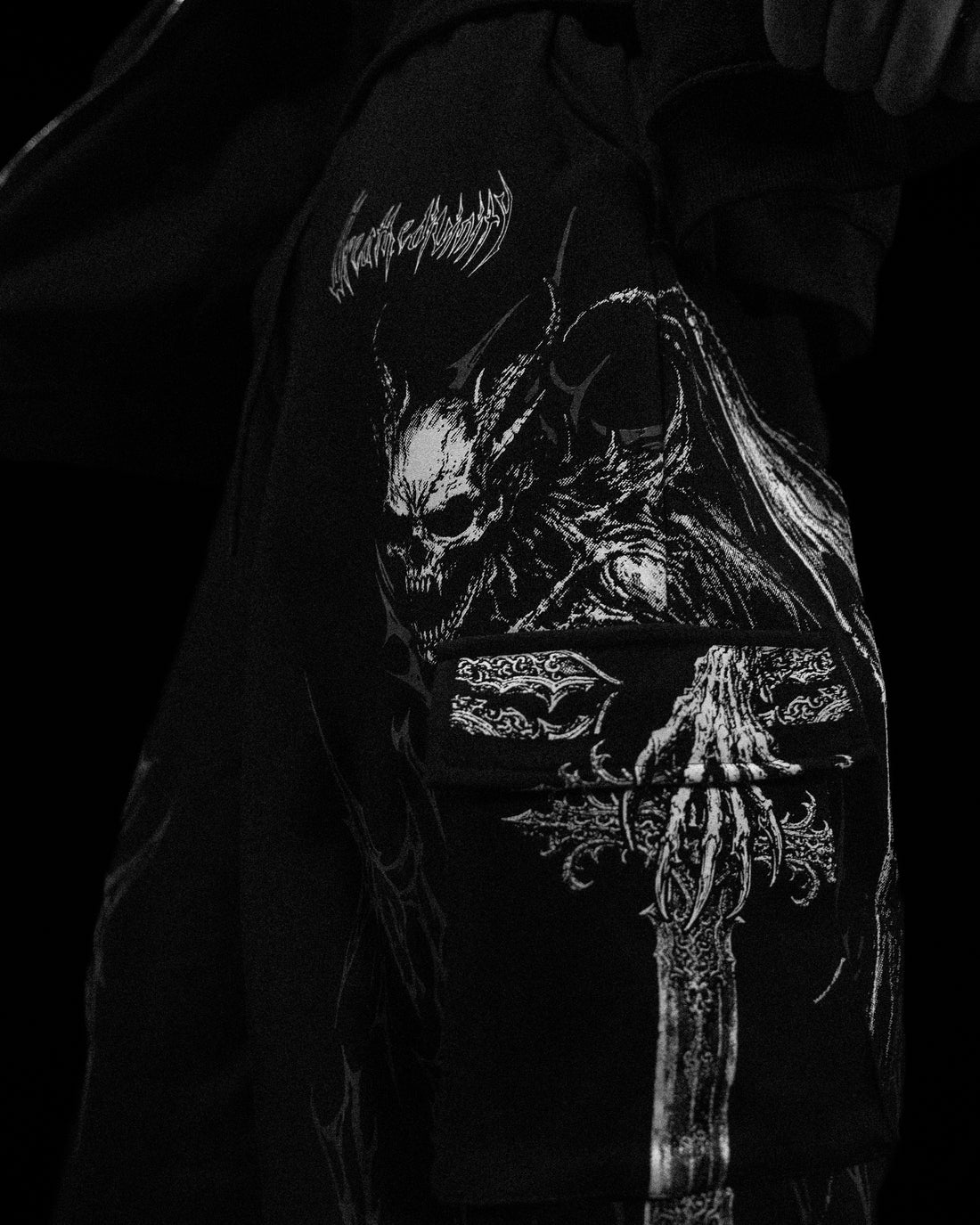Gargoyle Banana Shape Cargos [VOID BLACK]
