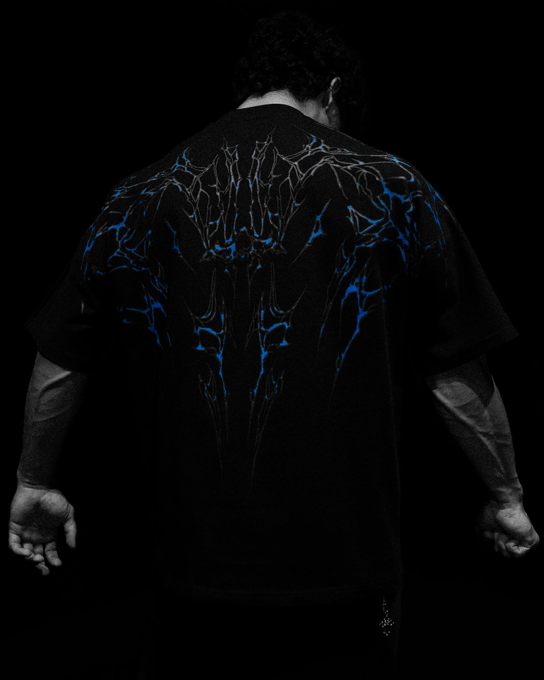 Doomslayer Oversized T-shirt [MOONLIGHT BLUE]
