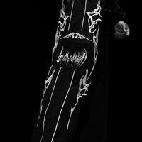 Cyber Uncuffed Cargo Trackpants [VOID BLACK]