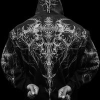 Prototype X Oversized pullover hoodie [SMOKE]