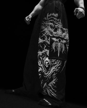 Reapers Blade Uncuffed Luxury Cargos [VOID BLACK]