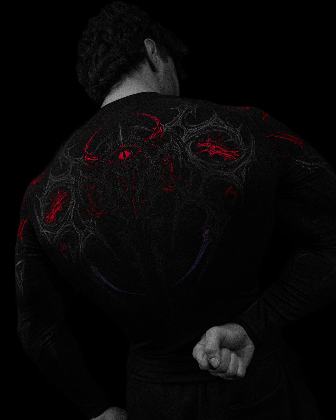 Void Tech™ Parasite Longsleeve Compression [BLOOD MOON]