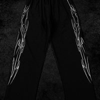 Dark Shadow Uncuffed Trackpants [VOID BLACK]