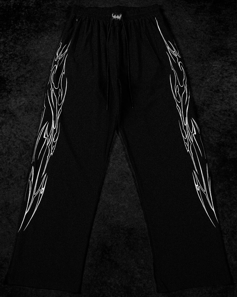 Dark Shadow Uncuffed Trackpants [VOID BLACK]