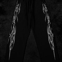 Dark Shadow Uncuffed Trackpants [VOID BLACK]