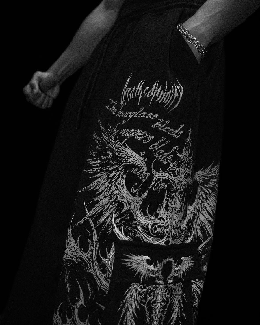 Reapers Blade Uncuffed Luxury Cargos [VOID BLACK]