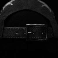 Tarnished Metallic Logo Cap [VOID BLACK]