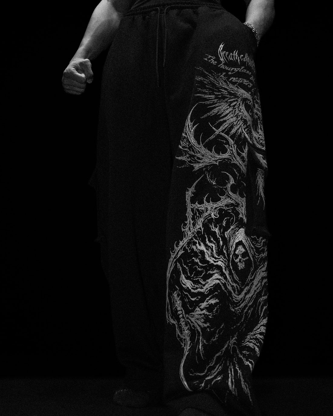 Reapers Blade Uncuffed Luxury Cargos [VOID BLACK]