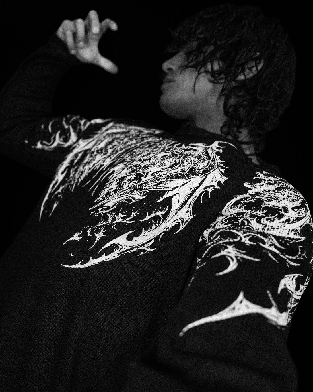 Obsidian Thermal longsleeve T-shirt [VOID BLACK]