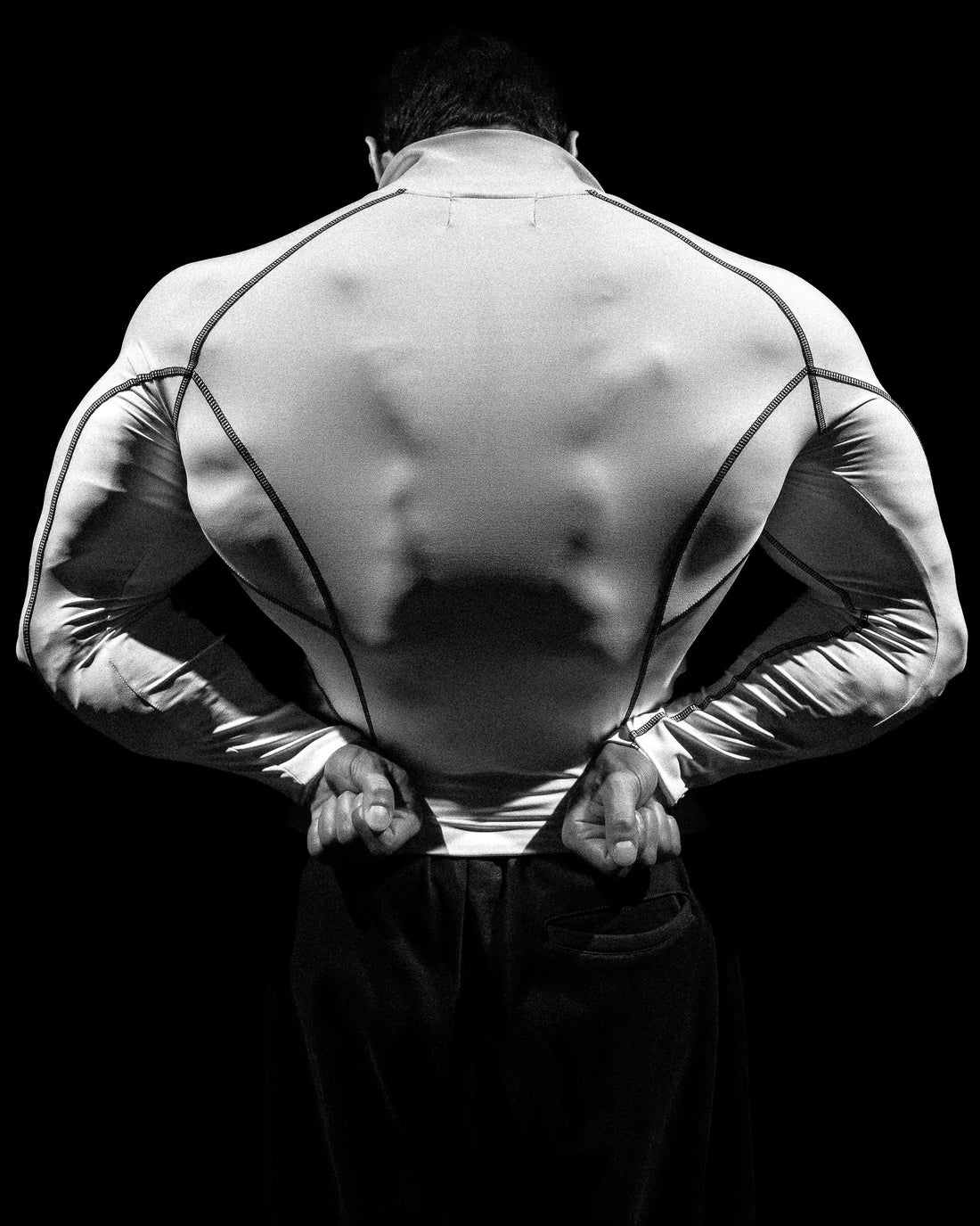 Void Tech™ Eternal Quarter-Zip Longsleeve Compression [DIVINE WHITE]