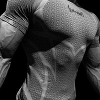 Doom Tech™ Spider-Corpse Short Sleeve Compression [DIVINE WHITE]