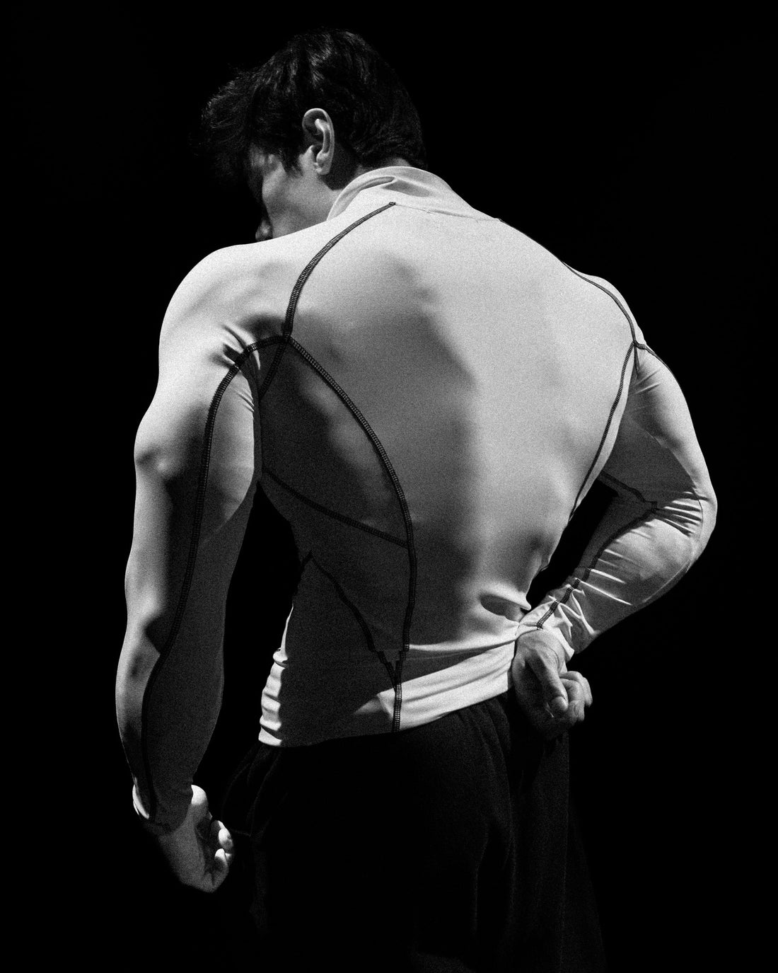 Void Tech™ Eternal Quarter-Zip Longsleeve Compression [DIVINE WHITE]