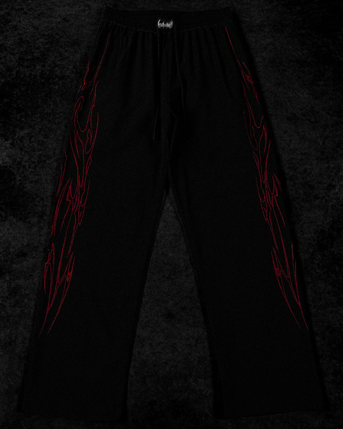 Dark Shadow Uncuffed Trackpants [HELLFIRE RED]