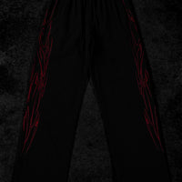 Dark Shadow Uncuffed Trackpants [HELLFIRE RED]