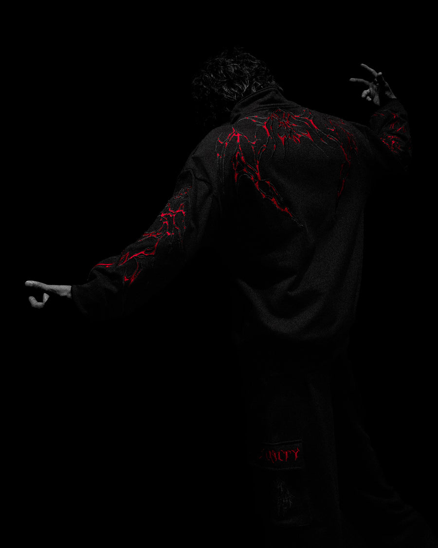 Netherwalker Oversized Zip-up jacket [NIGHTMARE]