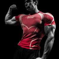 Doom Tech™ Spider-Corpse Short Sleeve Compression [CLARK/CARNAGE]