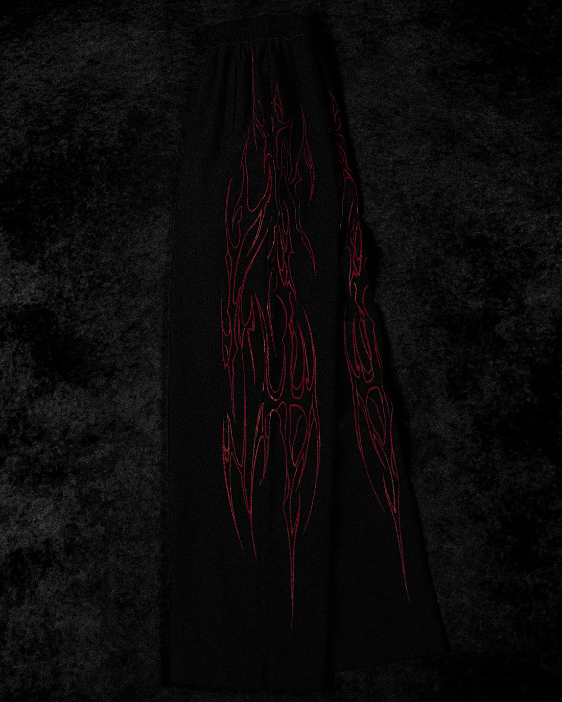 Dark Shadow Uncuffed Trackpants [HELLFIRE RED]