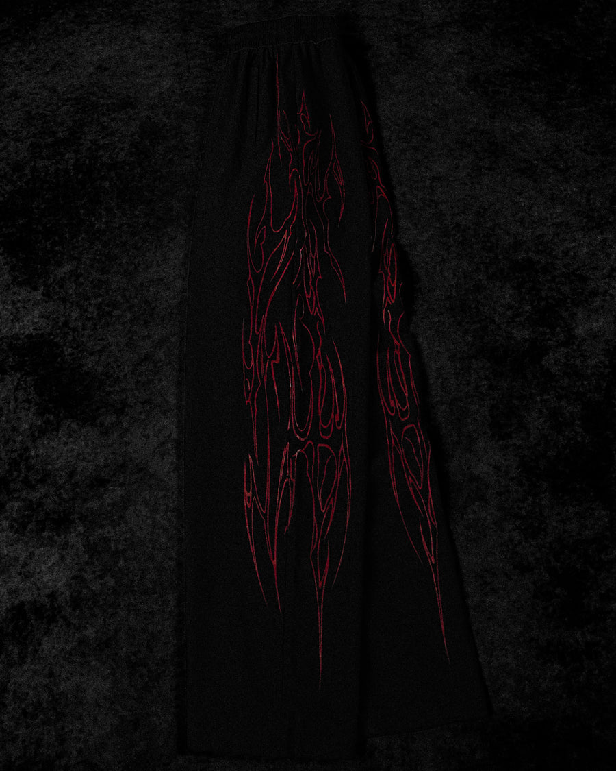 Dark Shadow Uncuffed Trackpants [HELLFIRE RED]