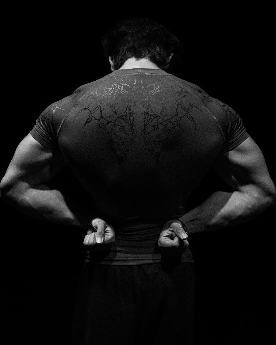 Void Tech™ Cyber Skeleton Compression [PURGATORY GREY]