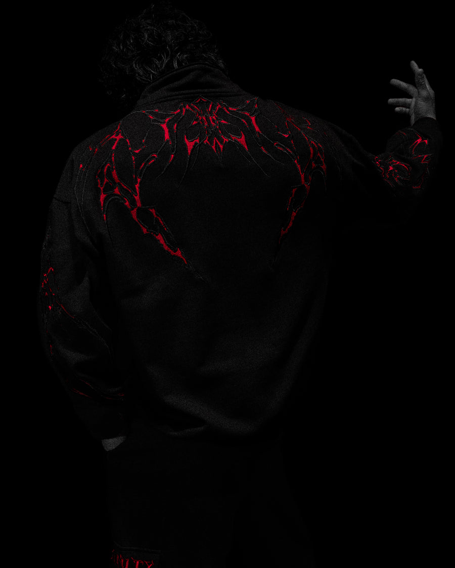 Netherwalker Oversized Zip-up jacket [NIGHTMARE]
