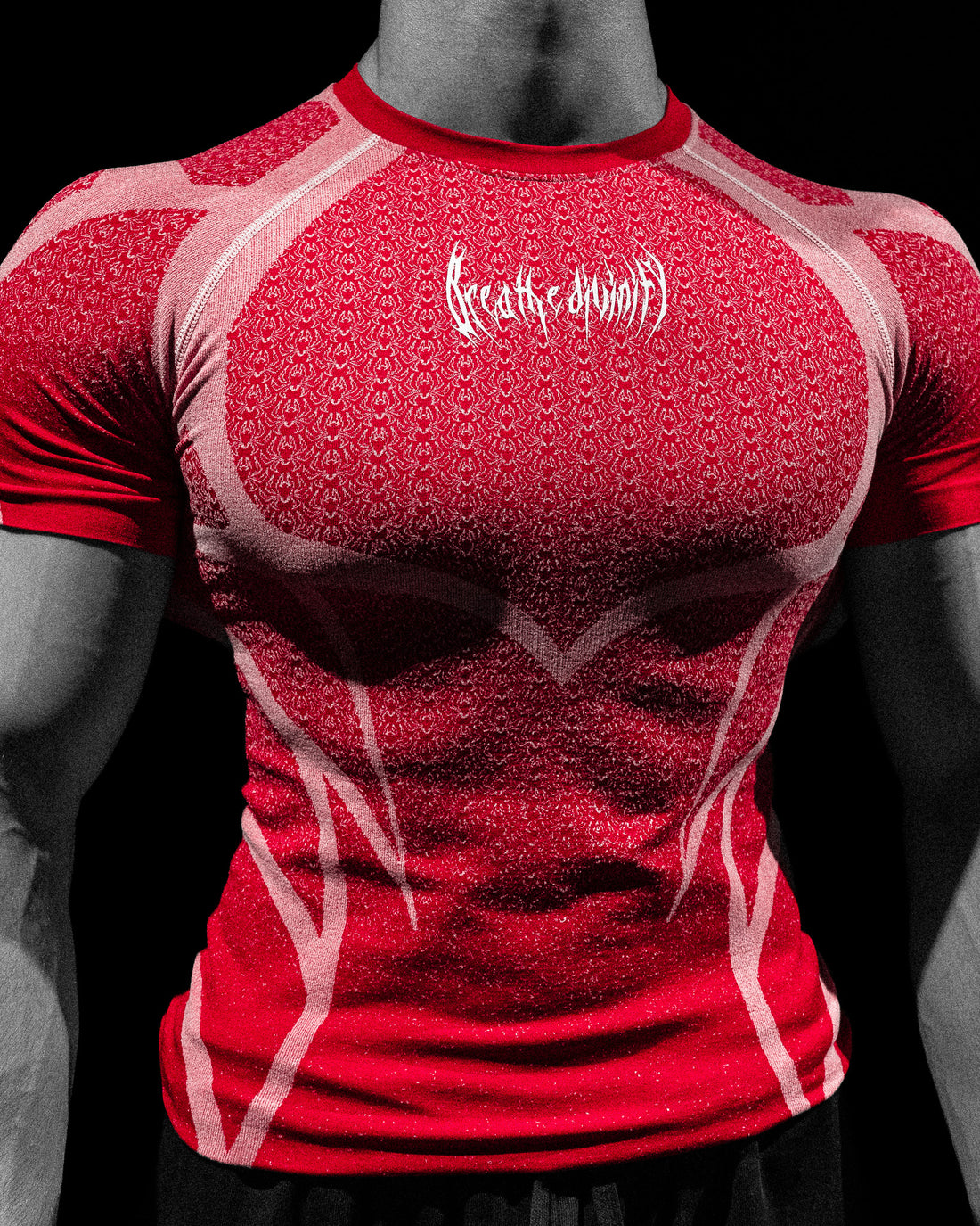 Doom Tech™ Spider-Corpse Short Sleeve Compression [CLARK/CARNAGE]