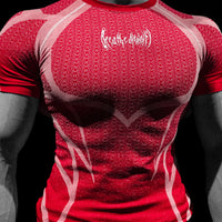Doom Tech™ Spider-Corpse Short Sleeve Compression [CLARK/CARNAGE]
