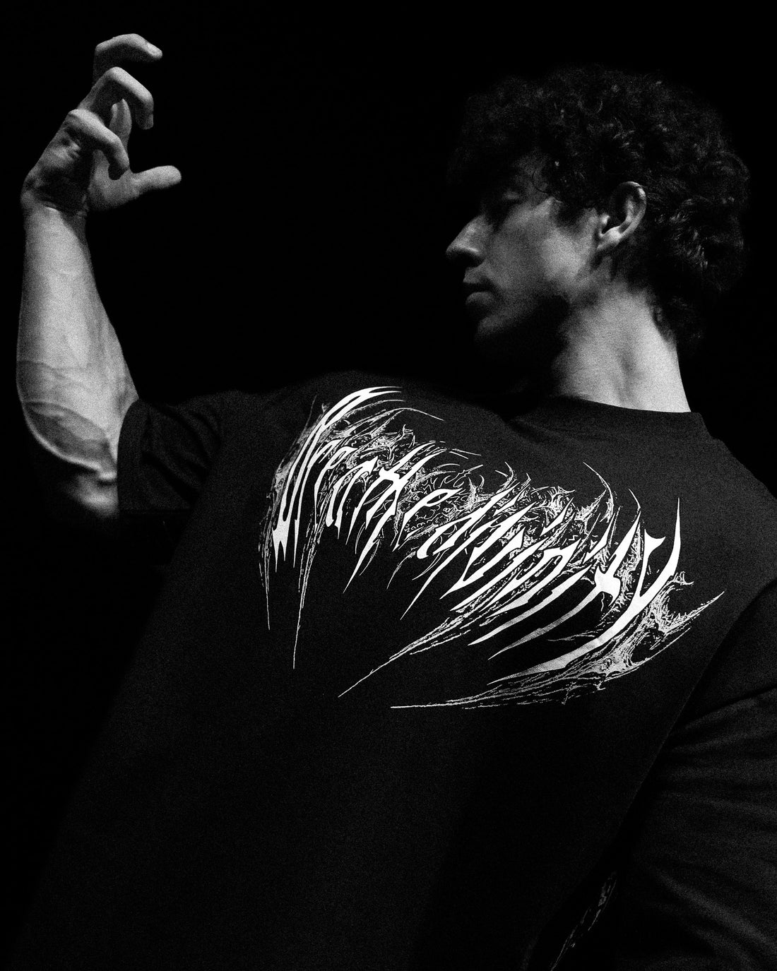 Hollow Souls Oversized T-shirt [VOID BLACK]