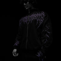Netherwalker Oversized Zip-up jacket [DUSK]