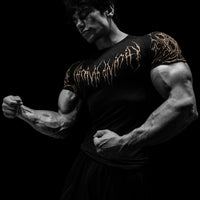 Void Tech™ Venom Texture shortsleeve Compression [WITHER]
