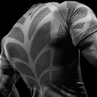 Doom Tech™ Spider-Corpse Short Sleeve Compression [DIVINE WHITE]