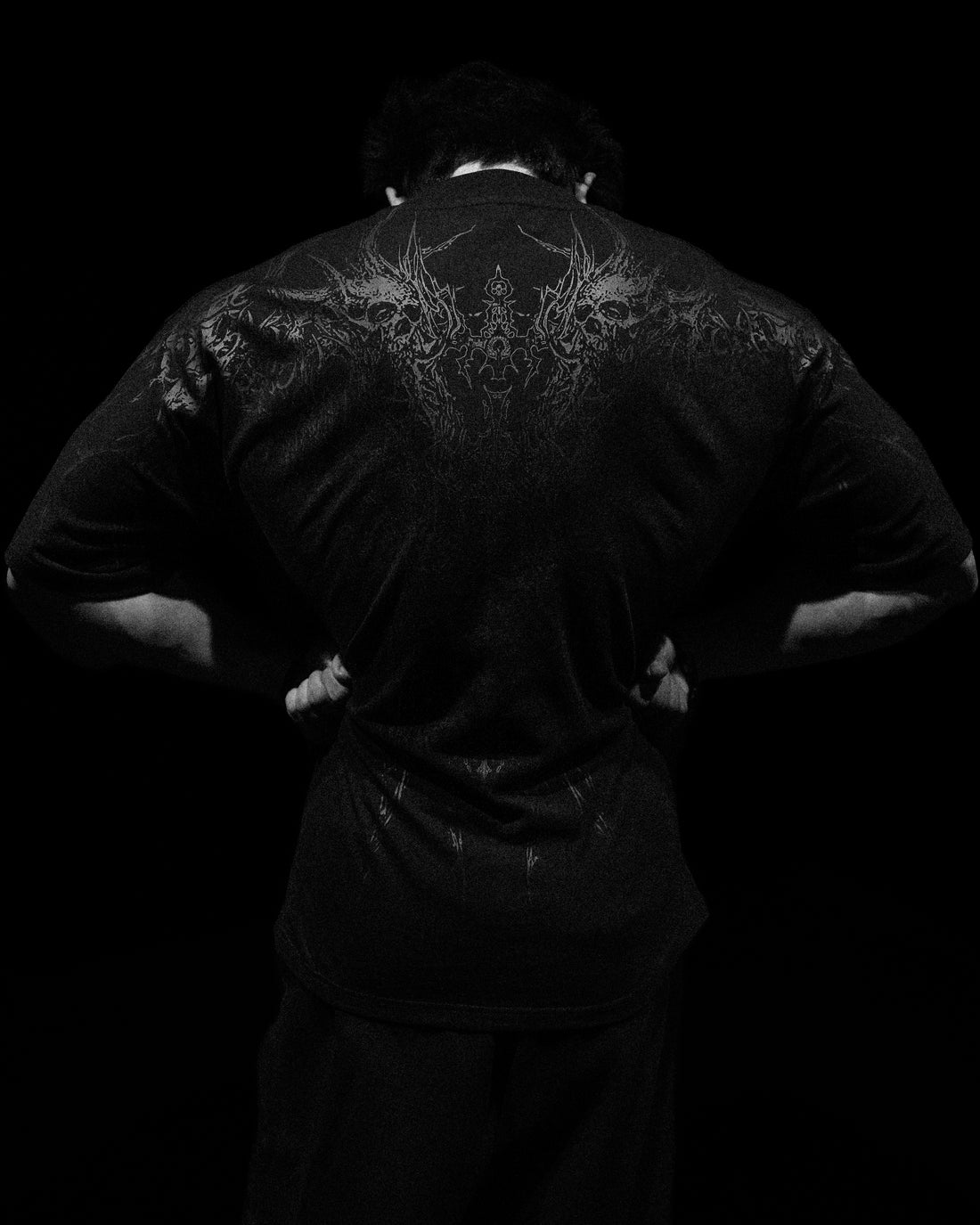 Necromancer Oversized T-shirt [DARKNESS]