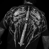 Hollow Souls Oversized T-shirt [VOID BLACK]