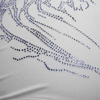 Women's Rhinestone Swimsuit Shorts [FROST]