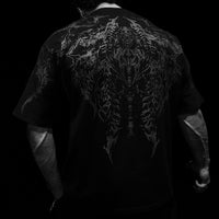 Abyssal Bloom Oversized T-shirt [MIDNIGHT]