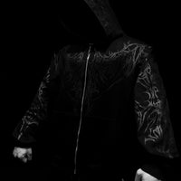 Shadow Monarch Oversized Zip-up Hoodie [DARKNESS]