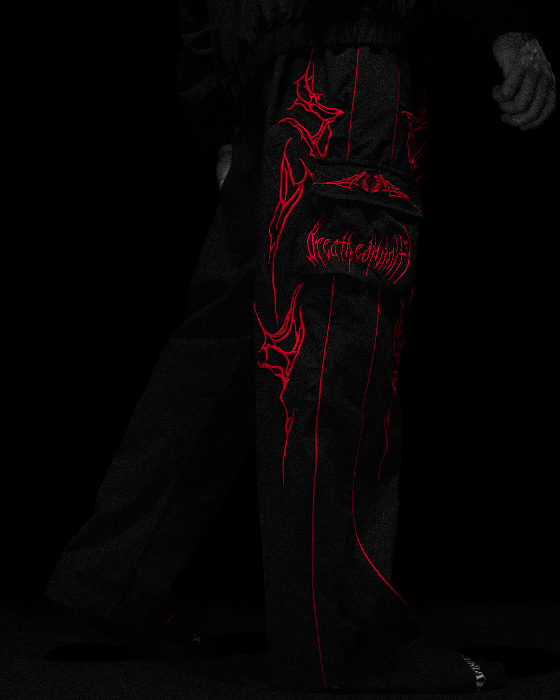 Cyber Uncuffed Cargo Trackpants [NIGHTMARE]