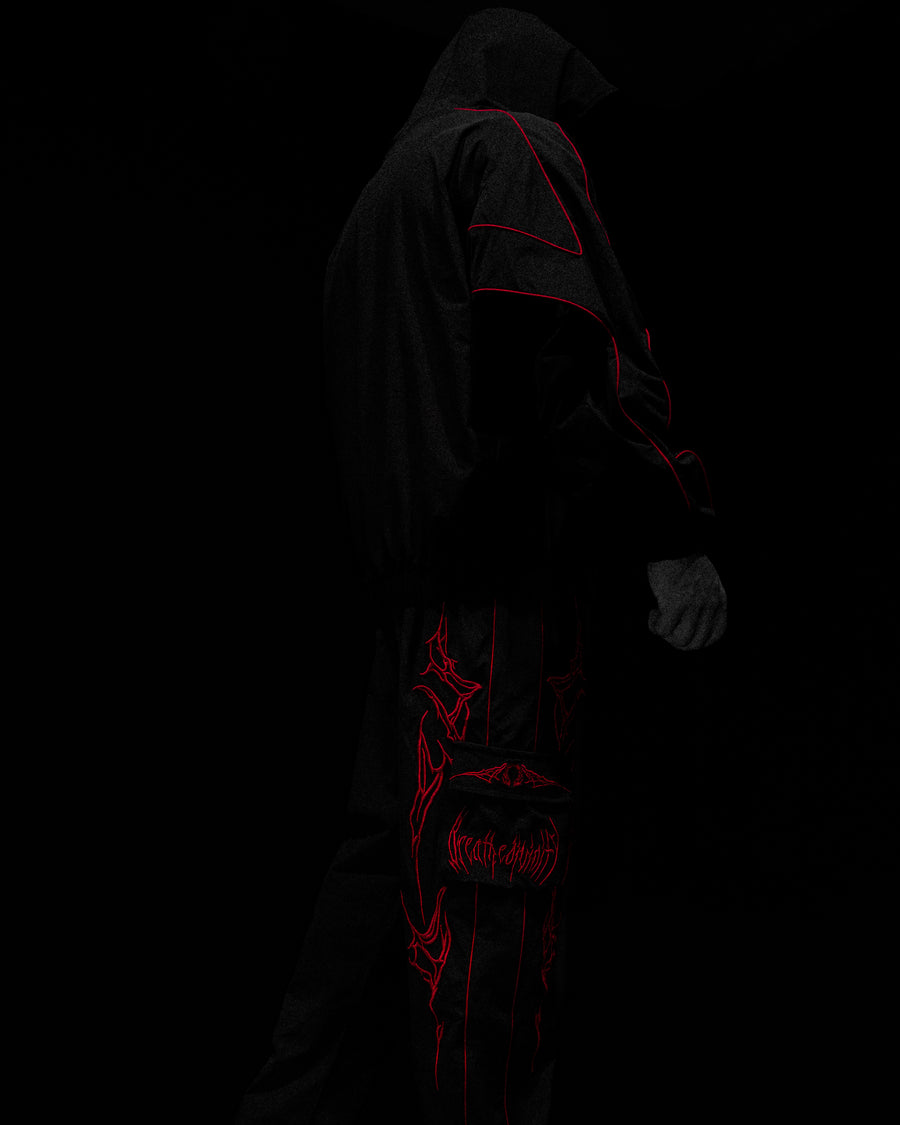 Cyber Zip-up Track jacket [NIGHTMARE]