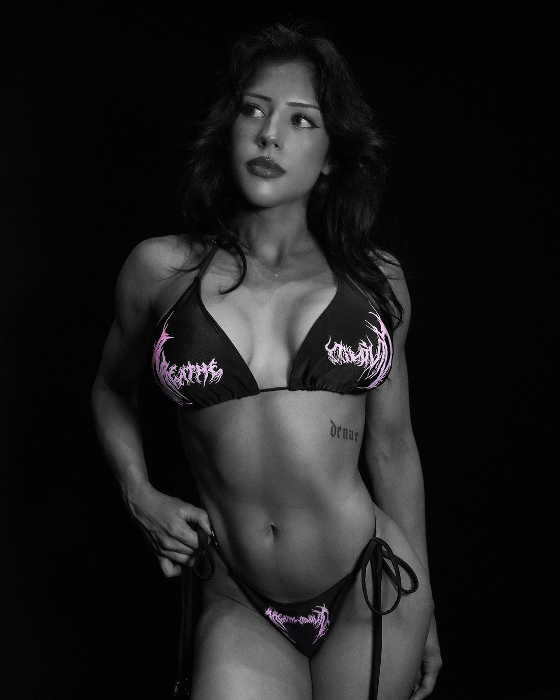 Women's Venom Texture Swimsuit Top [BLOSSOM PINK]