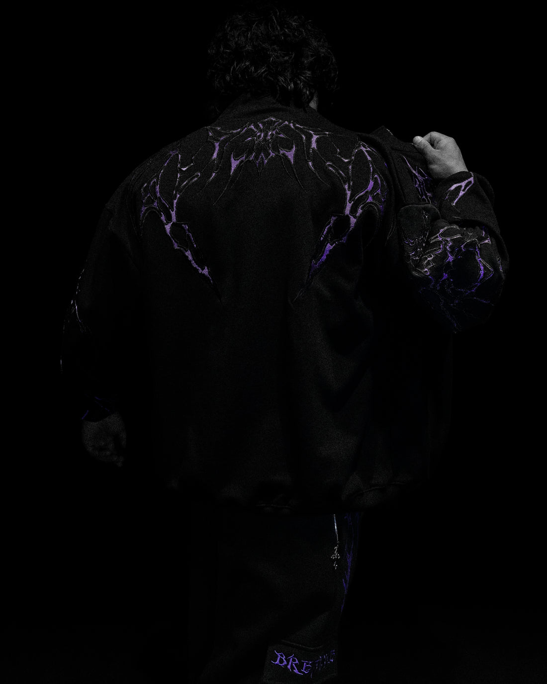Netherwalker Oversized Zip-up jacket [DUSK]